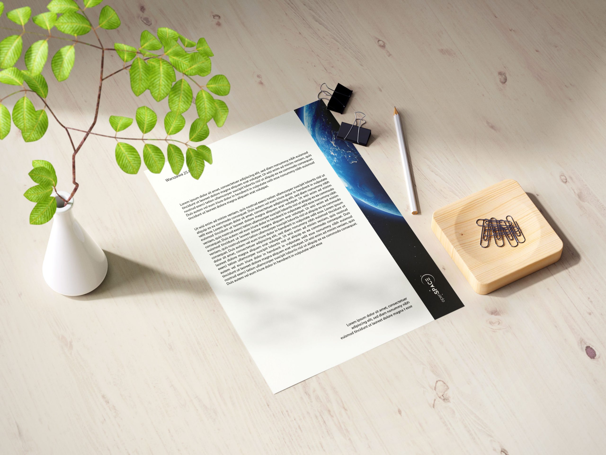 Papier firmowy openSPACE