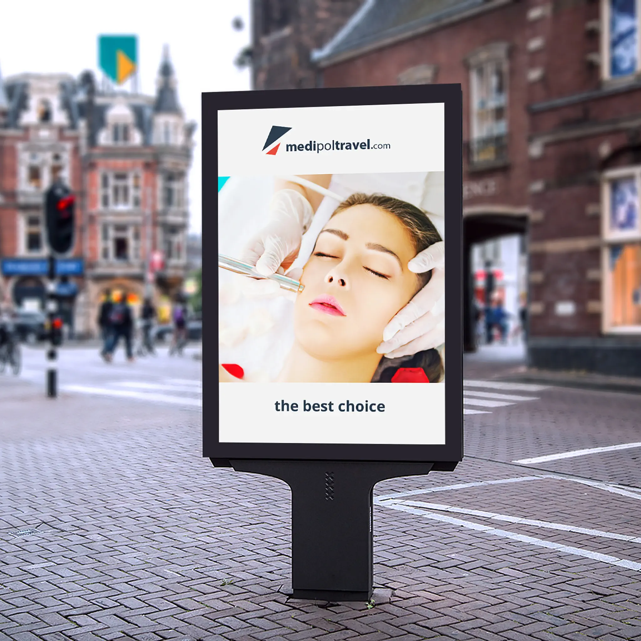 Plakat dla MediPolTravel