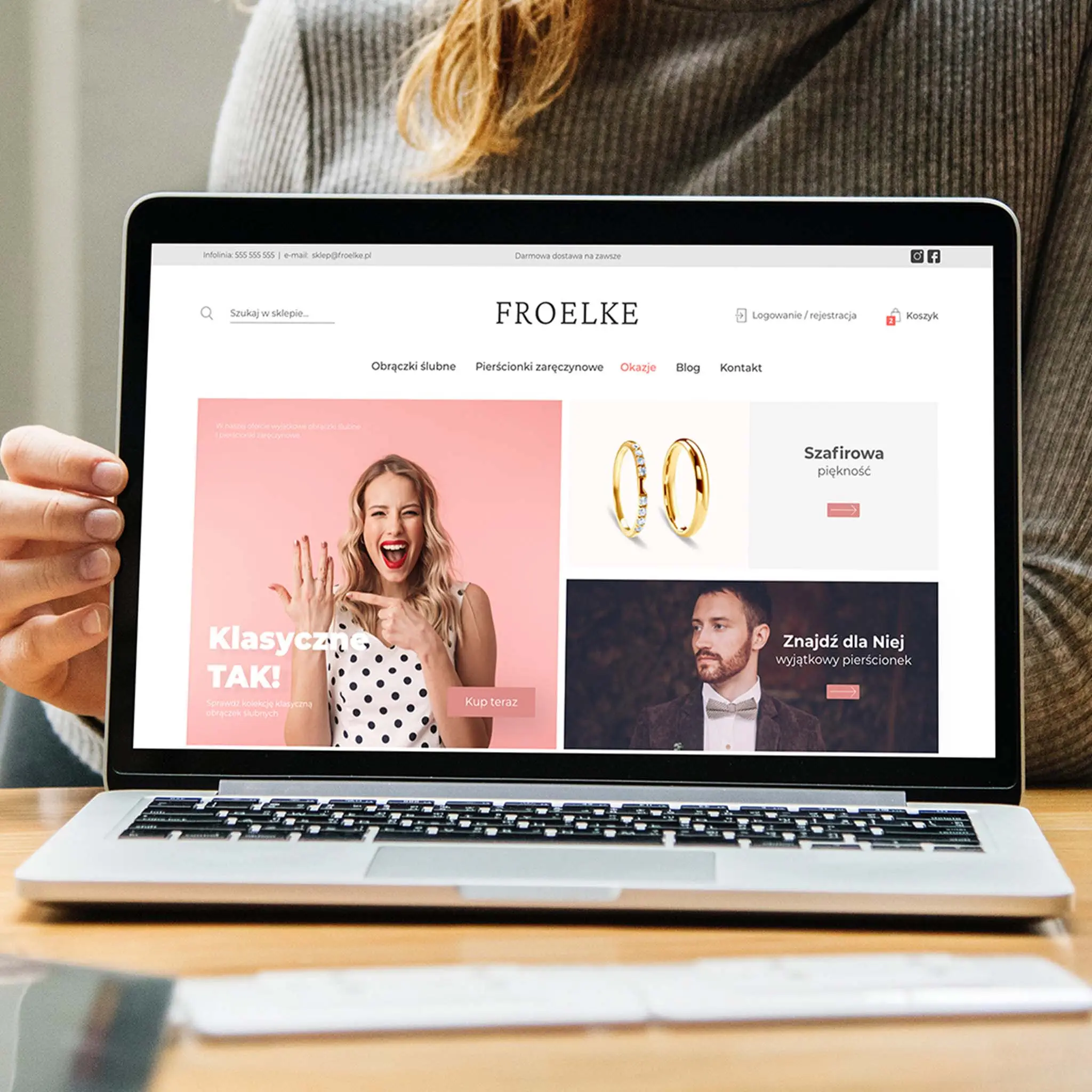 Sklep internetowy dla jubilera FROELKE